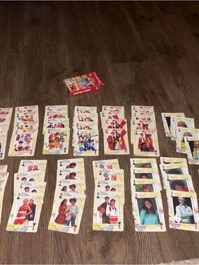Y2K High School Musical full deck of bicycle brand playing cards